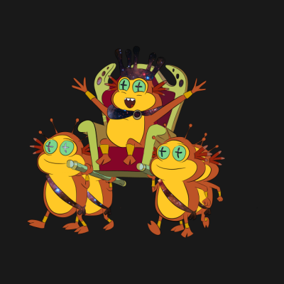 King Of Pluto Galaxy Rick And Morty Crewneck Sweatshirt Official Cow Anime Merch