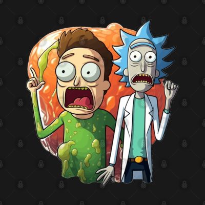 Rick And Morty Crewneck Sweatshirt Official Cow Anime Merch