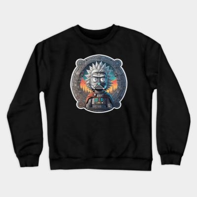 The Dark Dimension Rick Vader Crewneck Sweatshirt Official Cow Anime Merch