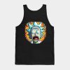 Rick Sanchez Tank Top Official Cow Anime Merch