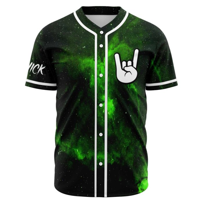 9172bc23dd55a72d81157188d4dd6ea5 baseballJersey front WB WT - Rick And Morty Shop