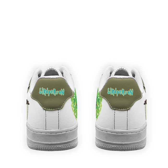 Birdperson Rick and Morty Custom Air Sneakers QD13 3 perfectivy com - Rick And Morty Shop