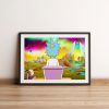 Cartoon Funny Rick Animation Poster Wall Art Pictures Canvas Print Bar Cafe Living Room Bedroom Home 17 - Rick And Morty Shop