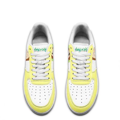 Evil Morty Rick and Morty Custom Air Sneakers QD13 4 perfectivy com - Rick And Morty Shop