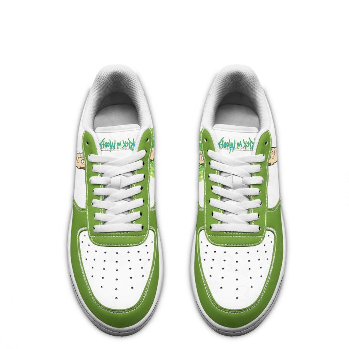 Jerry Smith Rick and Morty Custom Air Sneakers QD13 4 perfectivy com - Rick And Morty Shop