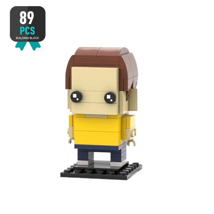 MOC Butter Robot Classic Anime Figures Ricks and Mortyed Brickheadz Set Building Block Action Figures Model 4 - Rick And Morty Shop