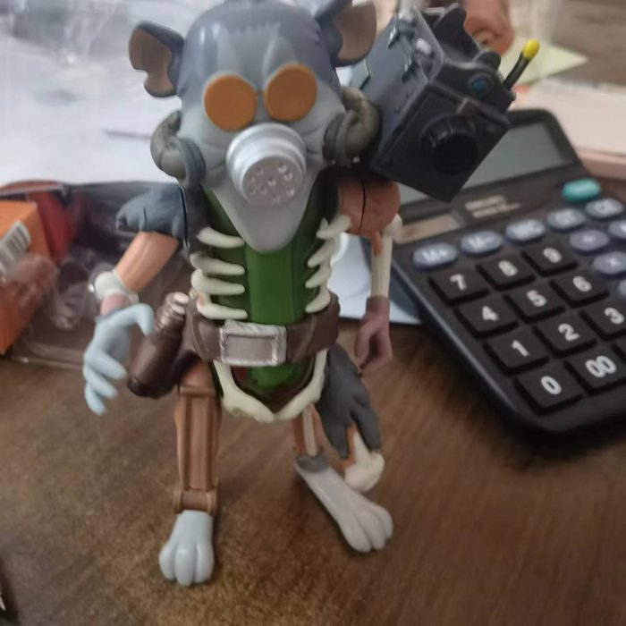 Pickle Rick Action Figure Mouse Helmet Model Toys 1 - Rick And Morty Shop