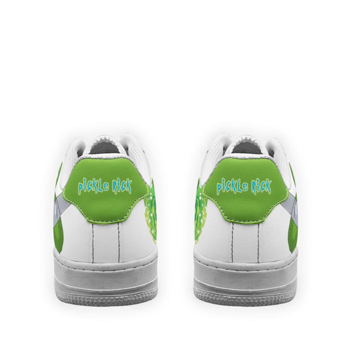 Pickle Rick Rick and Morty Custom Air Sneakers QD13 3 perfectivy com - Rick And Morty Shop