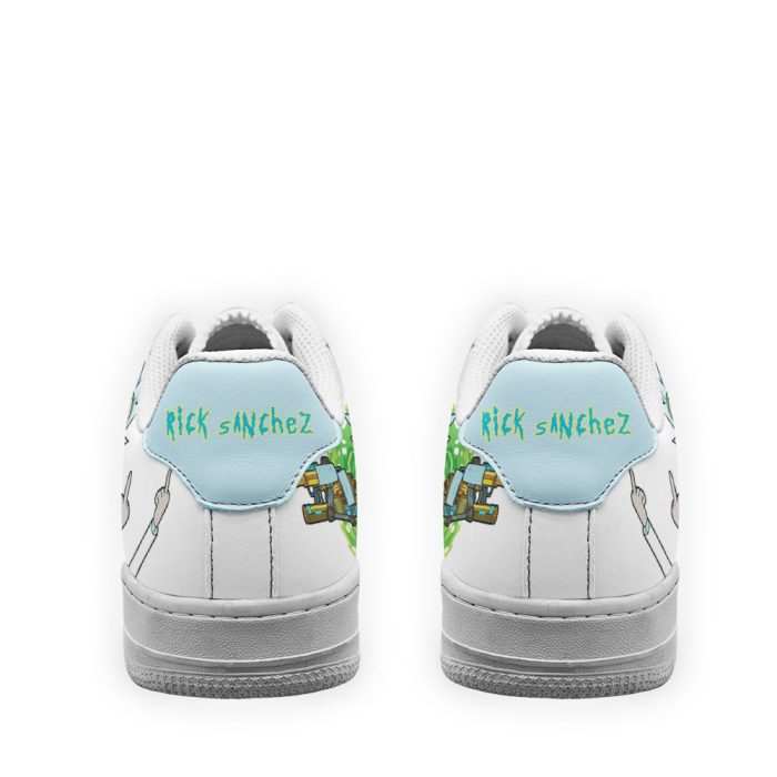 Rick Sanchez Rick and Morty Custom Air Sneakers QD13 3 perfectivy com - Rick And Morty Shop