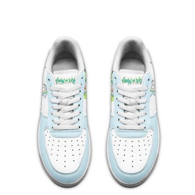 Rick Sanchez Rick and Morty Custom Air Sneakers QD13 4 perfectivy com - Rick And Morty Shop