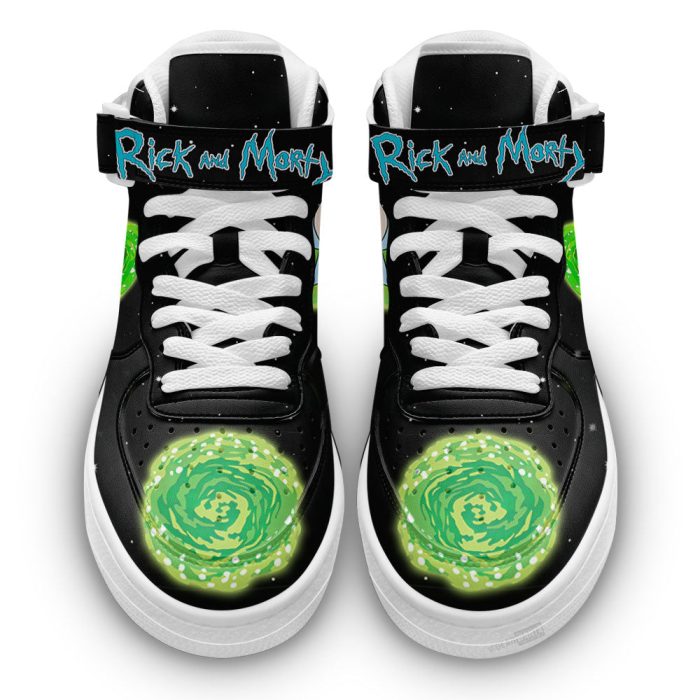 Rick and Morty Custom Air Mid Shoes For Fans 4 GearWanta - Rick And Morty Shop