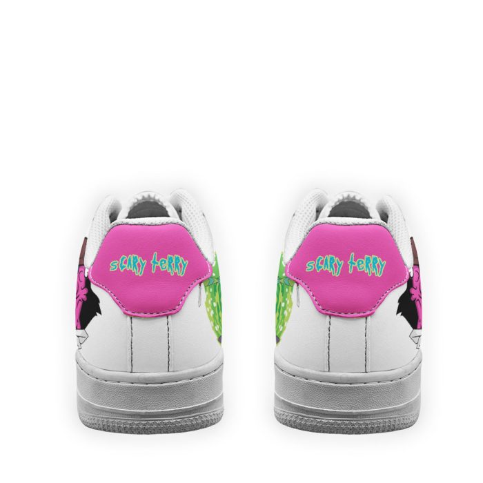 Scary Terry Rick and Morty Custom Air Sneakers QD13 3 perfectivy com - Rick And Morty Shop