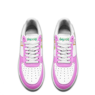 Summer Smith Rick and Morty Custom Air Sneakers QD13 4 perfectivy com - Rick And Morty Shop