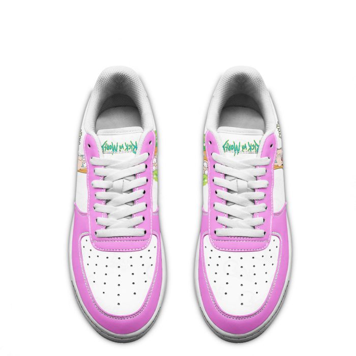Summer Smith Rick and Morty Custom Air Sneakers QD13 4 perfectivy com - Rick And Morty Shop