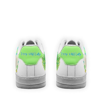 Zeep Xanflorp Rick and Morty Custom Air Sneakers QD13 3 perfectivy com - Rick And Morty Shop