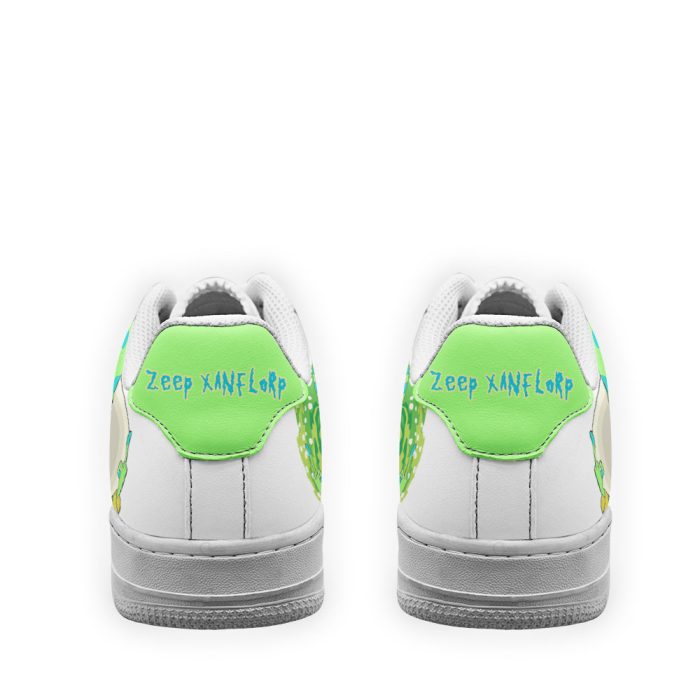 Zeep Xanflorp Rick and Morty Custom Air Sneakers QD13 3 perfectivy com - Rick And Morty Shop
