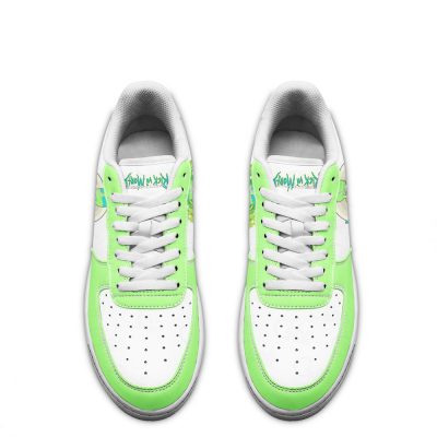 Zeep Xanflorp Rick and Morty Custom Air Sneakers QD13 4 perfectivy com - Rick And Morty Shop