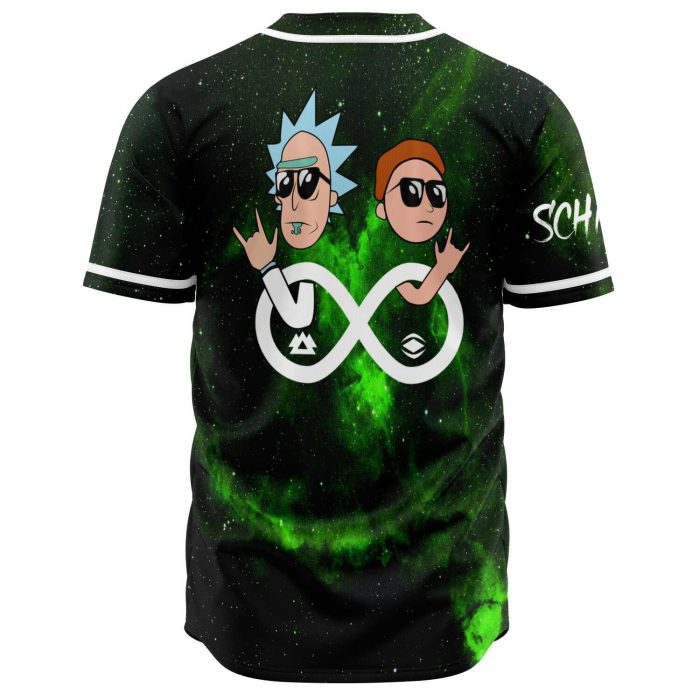 c0fa5f225bee227fda6755142464d60e baseballJersey back WT - Rick And Morty Shop