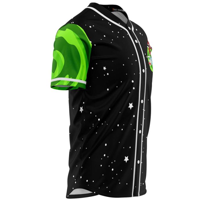 e17e686ebcac39d4f2c114e9aa770ea8 baseballJersey right WB WT - Rick And Morty Shop