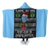 look at me sweater hooded blanket coddesigns adult premium sherpa 382 - Rick And Morty Shop