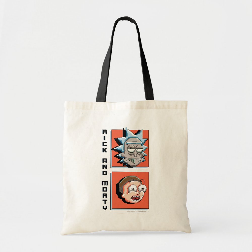 pixelverse rick and morty panel graphic tote bag re32f255275b243a39c357b7fd6c31126 v9wtl 8byvr 1000 - Rick And Morty Shop