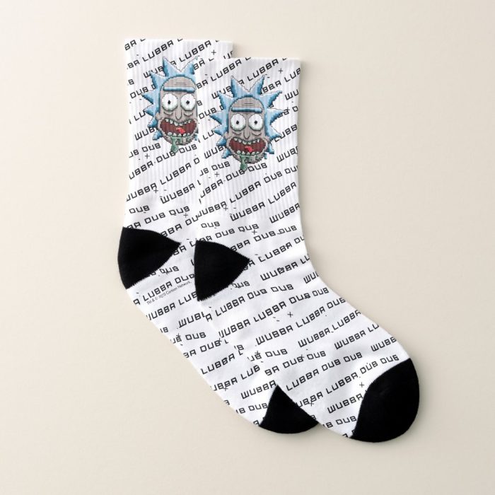 pixelverse rick drooling head socks re5daf6259d37486ea17da02c9833761f ejsjd 1000 - Rick And Morty Shop