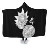 rick n morty hooded blanket coddesigns adult premium sherpa 180 - Rick And Morty Shop