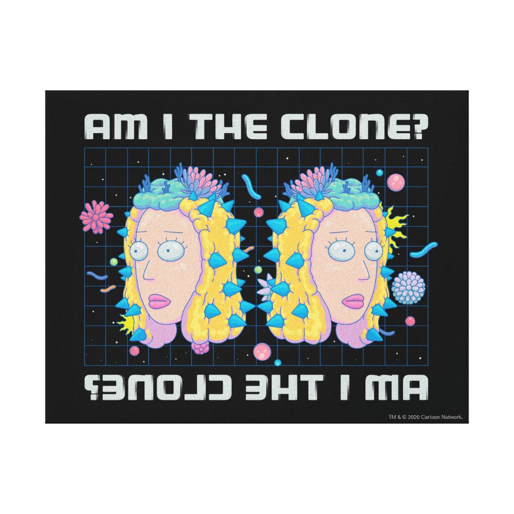 rick and morty am i the clone canvas print rcf04345722ef4d3c860131fcb6fb4341 2wqe 8byvr 1000 - Rick And Morty Shop