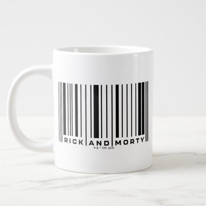 rick and morty bar code graphic giant coffee mug rade328f60d554d9387b54964084a4f49 kjukt 1000 - Rick And Morty Shop
