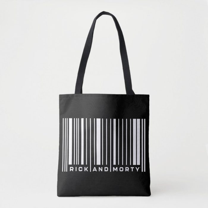 rick and morty bar code graphic tote bag ra170f0b888d04c22acbeafeeaaa5e033 6kcf1 1000 - Rick And Morty Shop