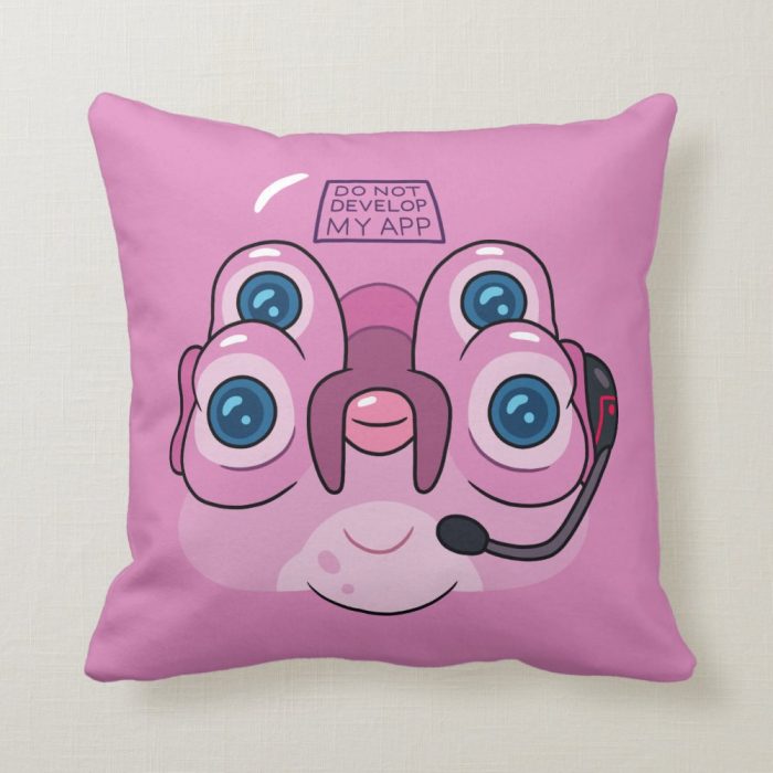 rick and morty do not develop my app throw pillow r650d19f7b53c4f70bfed065ef156dbc8 6s309 8byvr 1000 - Rick And Morty Shop