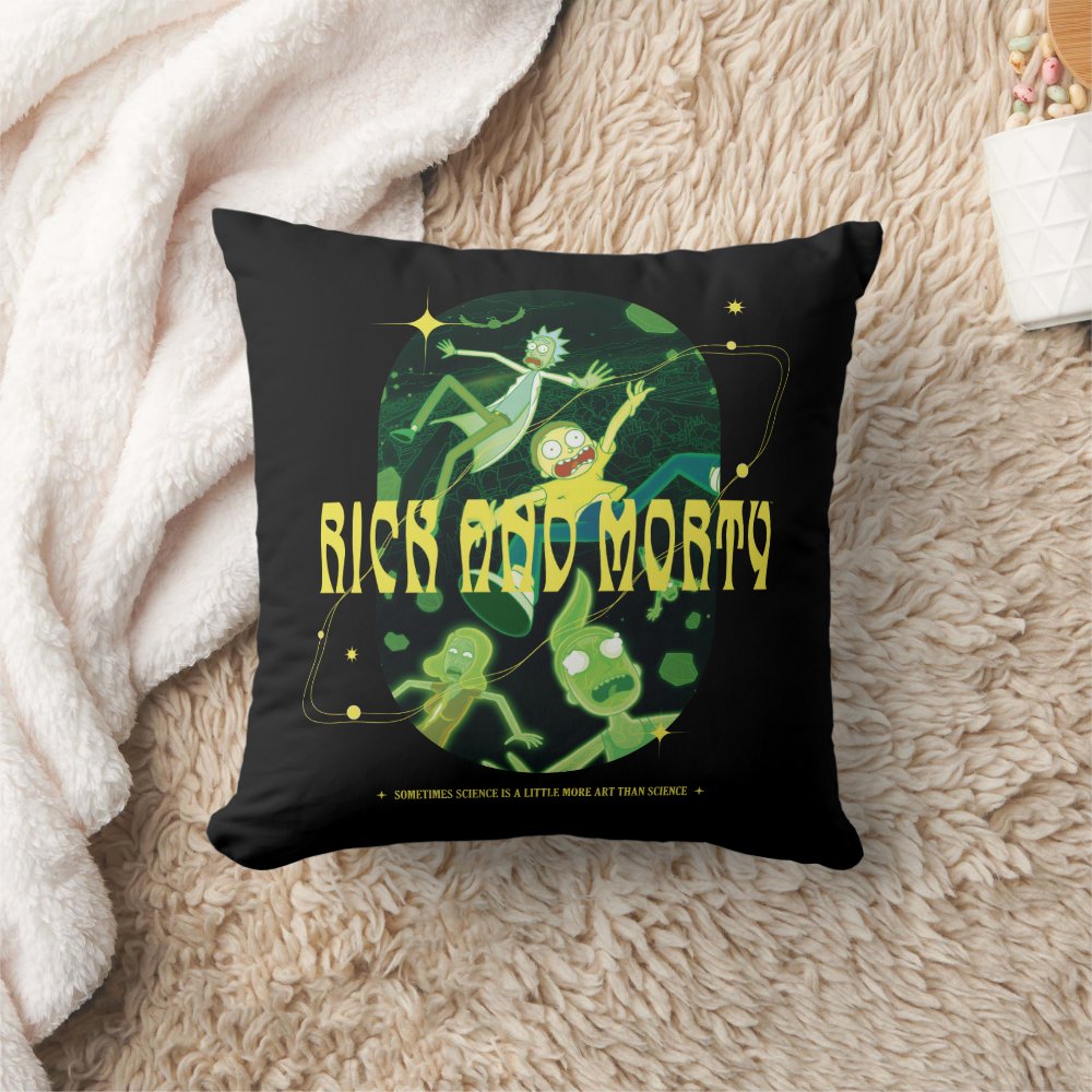 rick and morty falling quote badge throw pillow rb7eb3336a693444ba118bddfa1b91a86 4gu5j 8byvr 1000 - Rick And Morty Shop