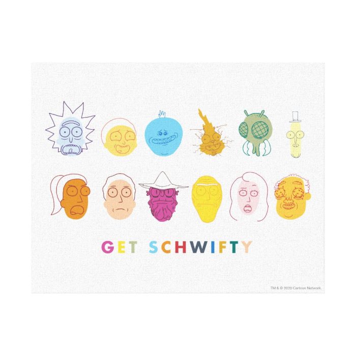 rick and morty get schwifty canvas print ra3f70a459f0548559fa26f106982e942 2wqe 8byvr 1000 - Rick And Morty Shop