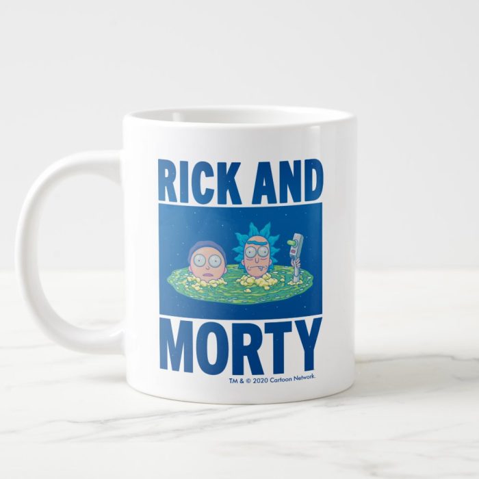 rick and morty peeking through portal giant coffee mug rde03aaa1d98142bcb653f729ea08cd7a kjukt 1000 - Rick And Morty Shop