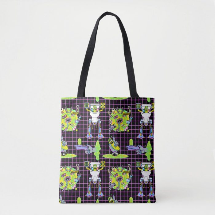 rick and morty pickle rick portal pattern tote bag r25788f7d8fd84bbcb2824566fb5e8e54 6kcf1 1000 - Rick And Morty Shop
