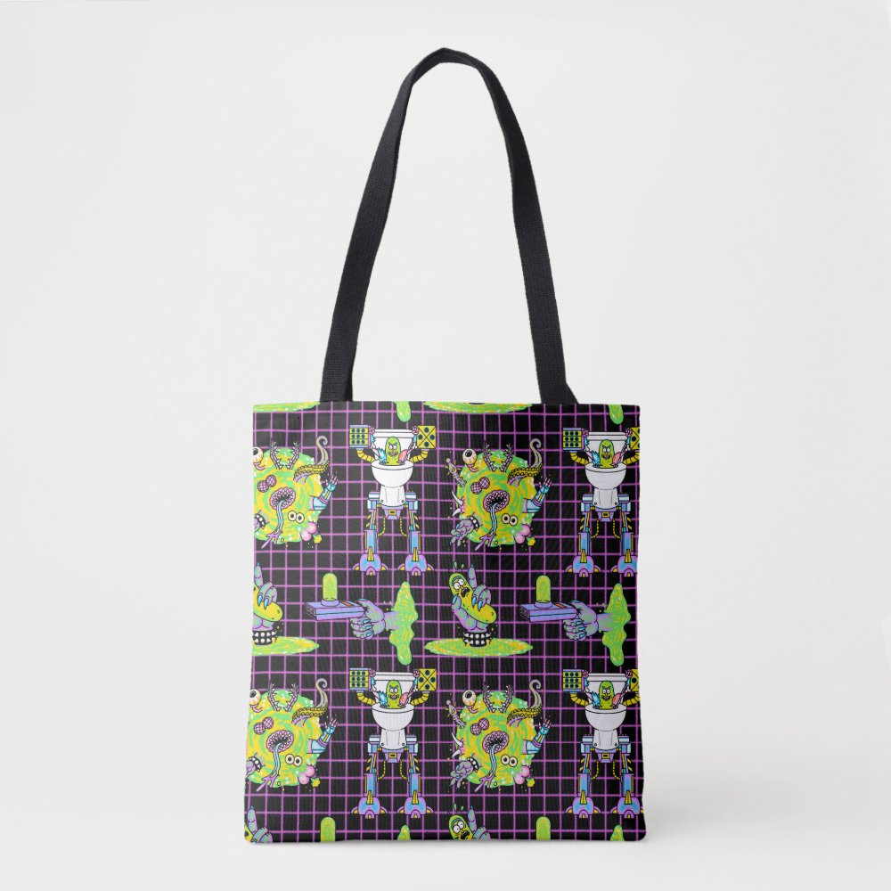 rick and morty pickle rick portal pattern tote bag r25788f7d8fd84bbcb2824566fb5e8e54 6kcf1 1000 - Rick And Morty Shop