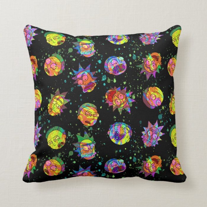 rick and morty psychedelic swirl pattern throw pillow rffd1ce6cdfe945929d6c641c96481495 6s309 8byvr 1000 - Rick And Morty Shop