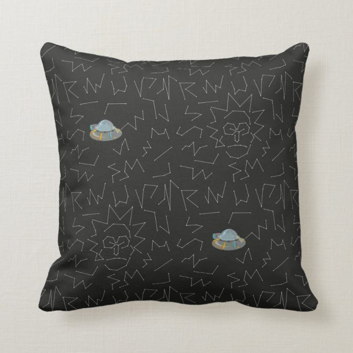 rick and morty rick constellation pattern throw pillow r4fcba96ae8794935ad7387e8e6d1d3a3 6s309 8byvr 1000 - Rick And Morty Shop