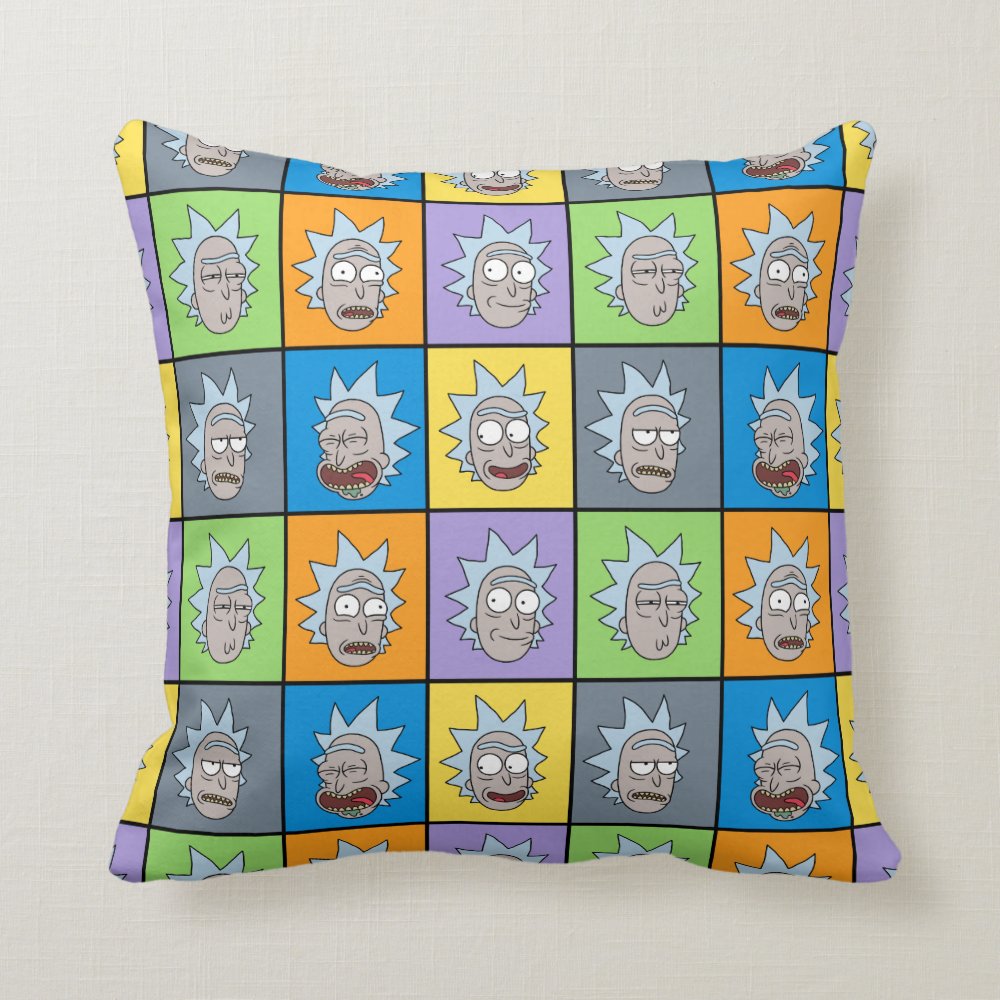 rick and morty ricks moods throw pillow r100e5b69b2074b6aa8ad993ede856eca 6s309 8byvr 1000 - Rick And Morty Shop