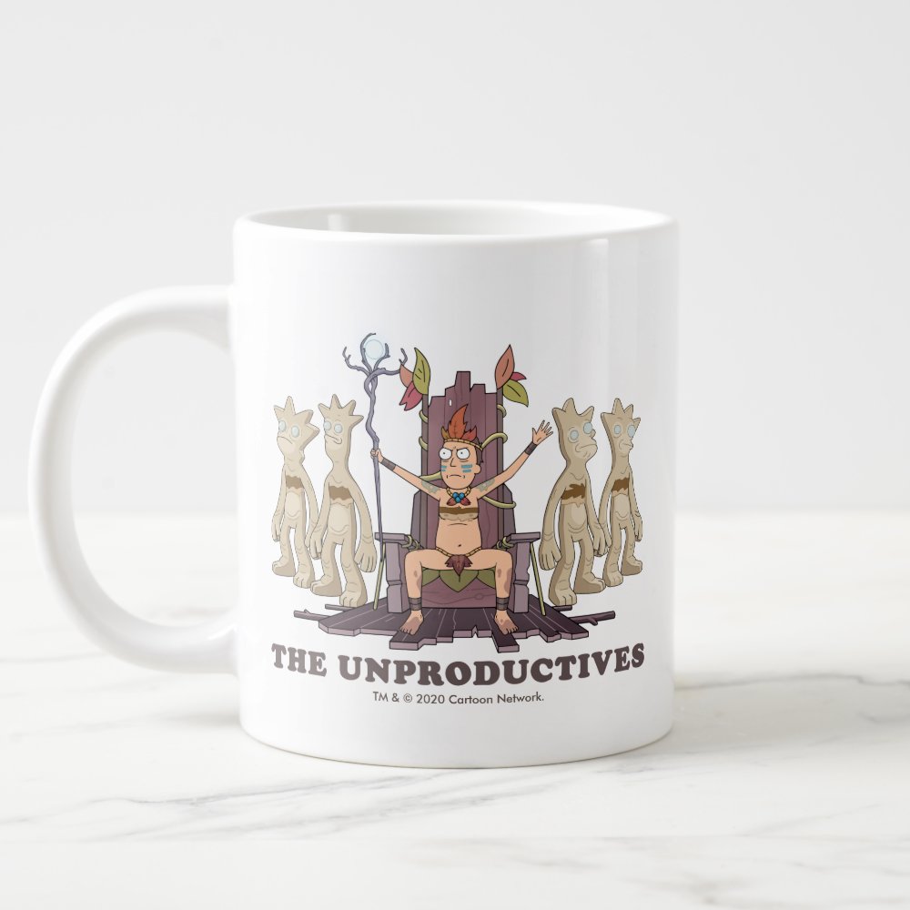 rick and morty the unproductives giant coffee mug rdd949b273f3b4226ae38ee16697c59e2 kjukt 1000 - Rick And Morty Shop