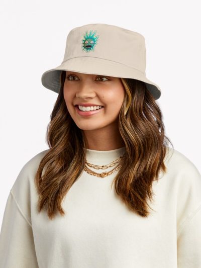 Morty Acid Sun Bucket Hat Official Cow Anime Merch