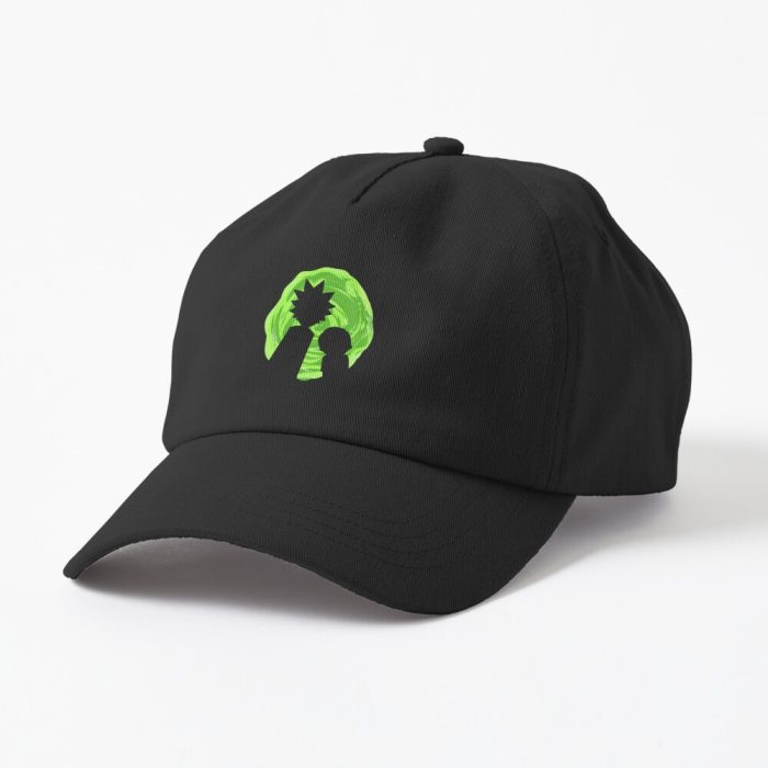 Rick _ Morty Green Portal Cap Official Cow Anime Merch