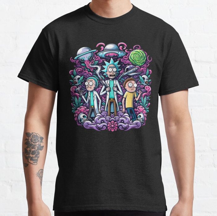 ssrcoclassic teemens10101001c5ca27c6front altsquare product1000x1000.u1 9 - Rick And Morty Shop
