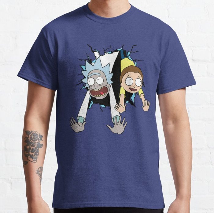 ssrcoclassic teemens353d774d8b4ffd91front altsquare product1000x1000.u1 15 - Rick And Morty Shop