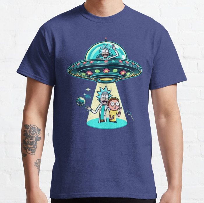 ssrcoclassic teemens353d774d8b4ffd91front altsquare product1000x1000.u1 5 - Rick And Morty Shop