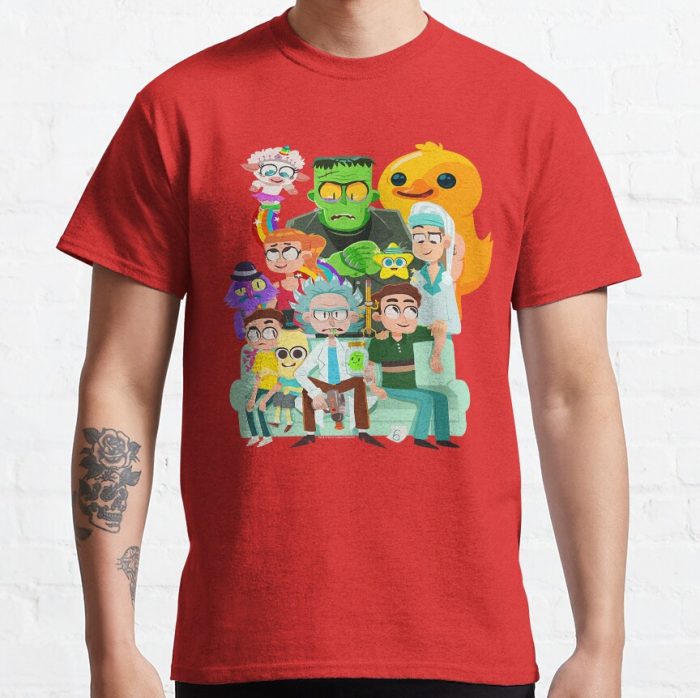 ssrcoclassic teemensdd21218219e99865front altsquare product1000x1000.u1 13 - Rick And Morty Shop