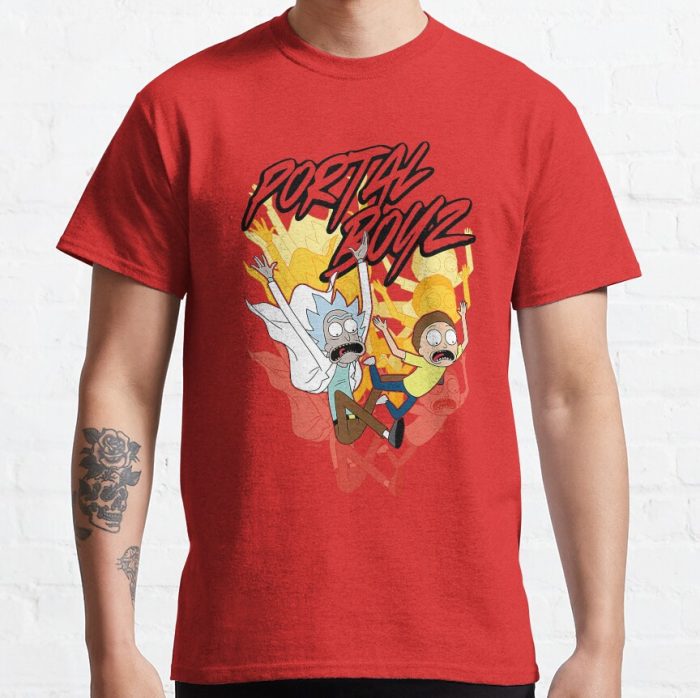 ssrcoclassic teemensdd21218219e99865front altsquare product1000x1000.u1 14 - Rick And Morty Shop