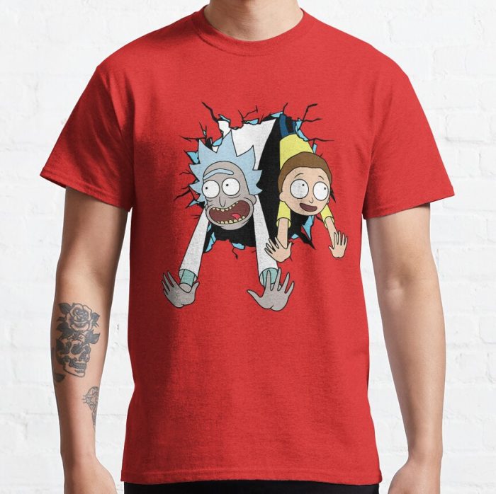 ssrcoclassic teemensdd21218219e99865front altsquare product1000x1000.u1 15 - Rick And Morty Shop