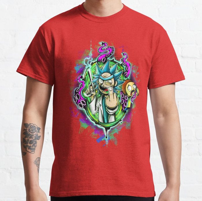 ssrcoclassic teemensdd21218219e99865front altsquare product1000x1000.u1 17 - Rick And Morty Shop