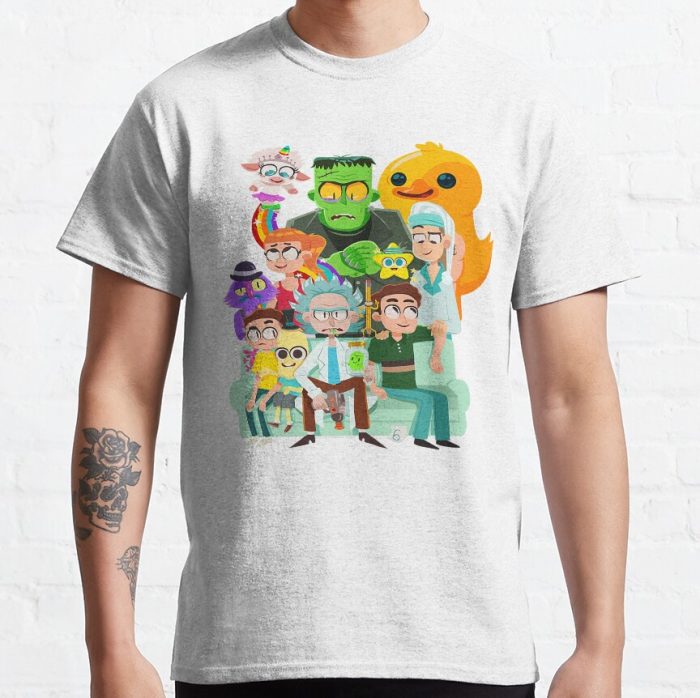 ssrcoclassic teemensfafafaca443f4786front altsquare product1000x1000.u1 13 - Rick And Morty Shop